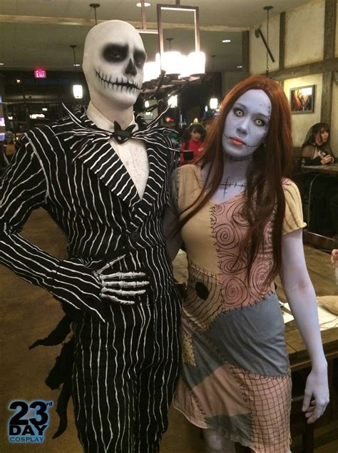 jack and sally cosplay